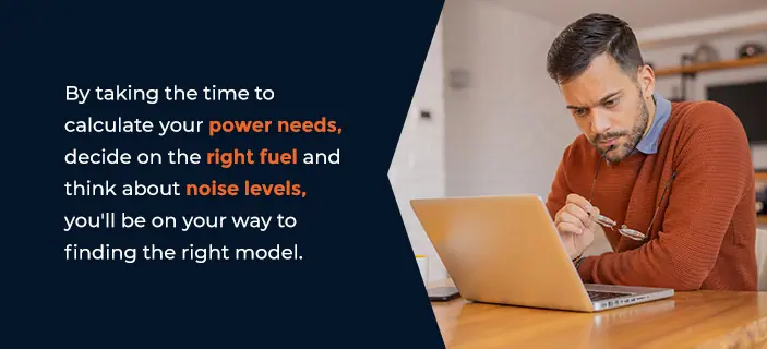 When choosing the best home backup generator, a few key factors can make a big difference in how well it works for you during hurricane season. Consider these factors to help you figure out how to choose a home backup generator: